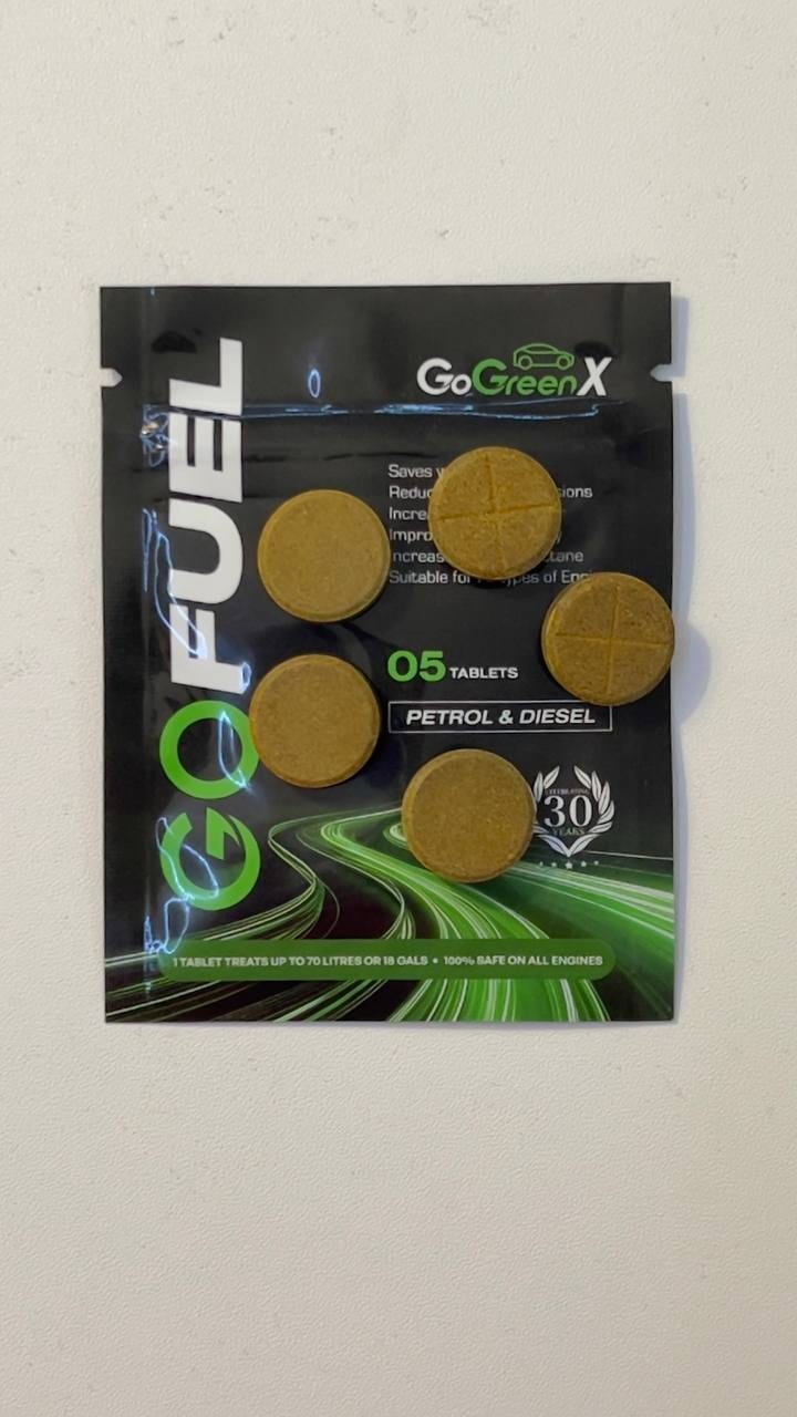 Таблетки GoGreenX на упаковке